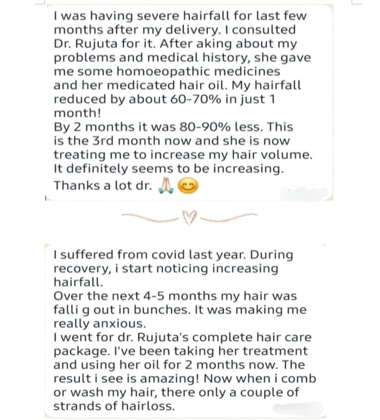 Dr. Rujuta Kathe - patient Testimonials