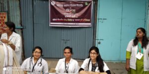 Dr. Rujuta Kathe at Ashadhi Vari Medical camp