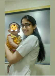 Dr. Rujuta Kathe-at a pediatric hospital in Pune.