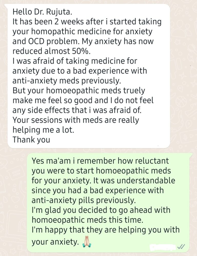 Dr. Rujuta Kathe - patient Testimonials